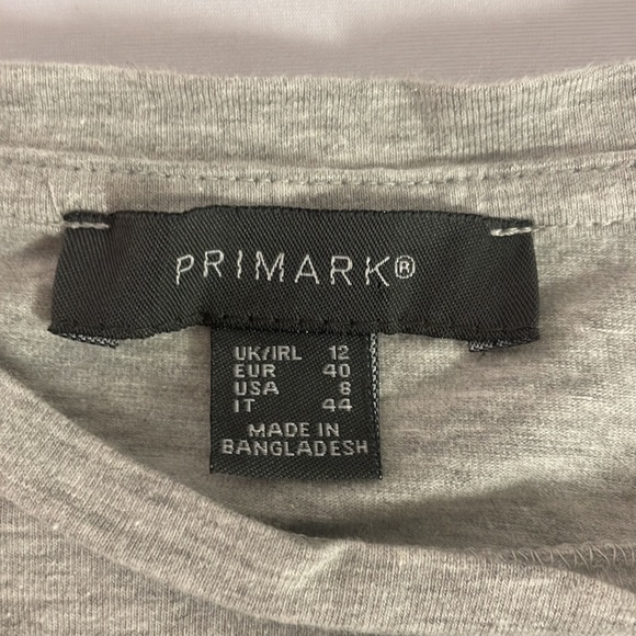 Addicted To French Fries Size 8 Primark Crop Top - Picture 4 of 6